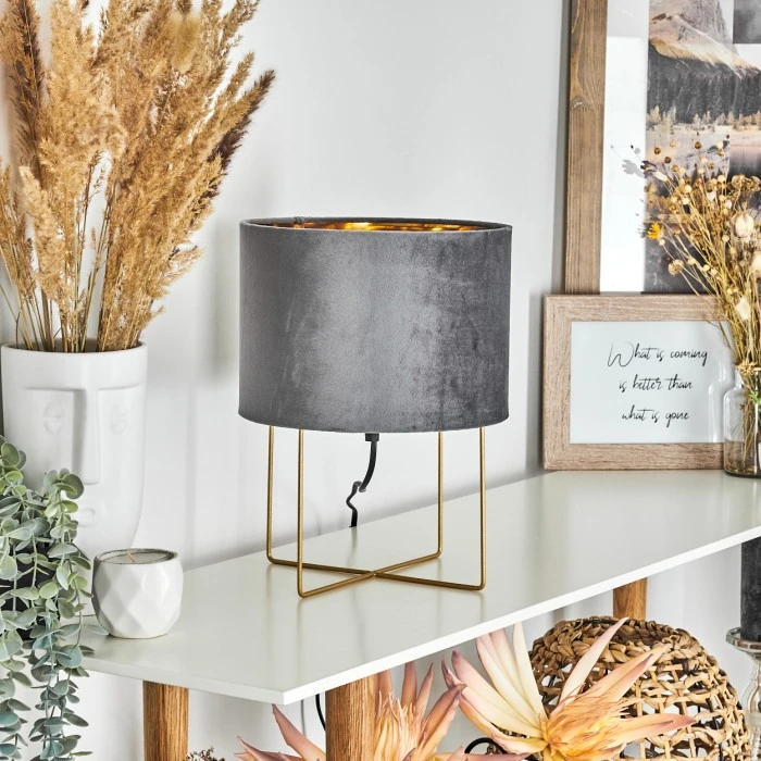 Hofstein Maripi Tischleuchte Gold, 1-flammig 12 Hofstein Maripi Tischleuchte Gold, 1-flammig – Bild 10