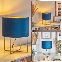 Hofstein Maripi Tischleuchte Gold, 1-flammig