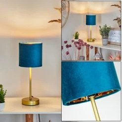 Hofstein Maripi Tischleuchte Gold, 1-flammig