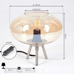 Hofstein Masson Tischleuchte Nickel-Matt, 1-flammig 15 Hofstein Masson Tischleuchte Nickel-Matt, 1-flammig -Günstiges Tischlampen Geschäft masson tischleuchte h3567258 3