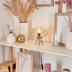 Hofstein Masson Tischleuchte Nickel-Matt, 1-flammig 18 Hofstein Masson Tischleuchte Nickel-Matt, 1-flammig -Günstiges Tischlampen Geschäft masson tischleuchte h3567258 6