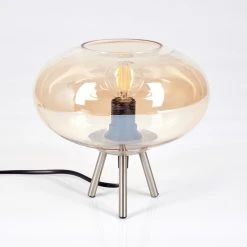 Hofstein Masson Tischleuchte Nickel-Matt, 1-flammig 19 Hofstein Masson Tischleuchte Nickel-Matt, 1-flammig -Günstiges Tischlampen Geschäft masson tischleuchte h3567258 7