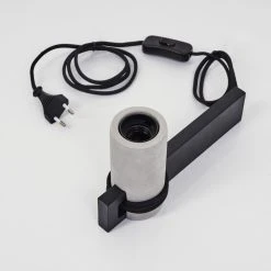 Hofstein Mathelier Tischleuchte Schwarz, Grau, 1-flammig 18 Hofstein Mathelier Tischleuchte Schwarz, Grau, 1-flammig -Günstiges Tischlampen Geschäft mathelier tischleuchte h3453902 4