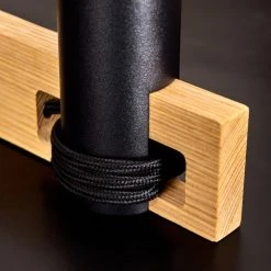 Hofstein Mathelier Tischleuchte Schwarz, Naturfarben, 1-flammig -Günstiges Tischlampen Geschäft mathelier tischleuchte h3453926 5