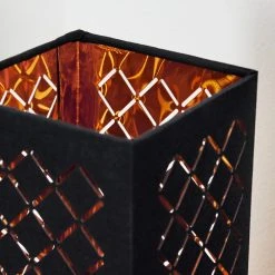 Hofstein Meldal Tischleuchte Nickel-Matt, Schwarz, 1-flammig -Günstiges Tischlampen Geschäft meldal tischleuchte h3368473 12