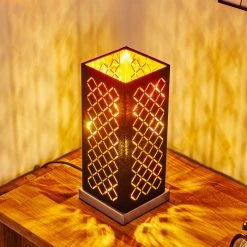 Hofstein Meldal Tischleuchte Nickel-Matt, Schwarz, 1-flammig -Günstiges Tischlampen Geschäft meldal tischleuchte h3368473 4