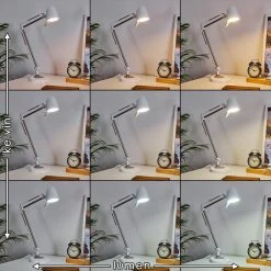 Hofstein Mildura Tischleuchte LED Weiß, 1-flammig 27 Hofstein Mildura Tischleuchte LED Weiß, 1-flammig -Günstiges Tischlampen Geschäft mildura tischleuchte h3325797 6