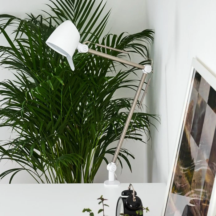 Hofstein Mildura Tischleuchte LED Weiß, 1-flammig 11 Hofstein Mildura Tischleuchte LED Weiß, 1-flammig – Bild 9