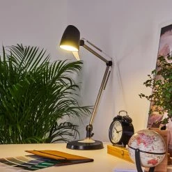 Hofstein Mildura Tischleuchte LED Schwarz, Weiß, 1-flammig 37 Hofstein Mildura Tischleuchte LED Schwarz, Weiß, 1-flammig -Günstiges Tischlampen Geschäft mildura tischleuchte h3325810 16