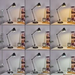 Hofstein Mildura Tischleuchte LED Schwarz, Weiß, 1-flammig 27 Hofstein Mildura Tischleuchte LED Schwarz, Weiß, 1-flammig -Günstiges Tischlampen Geschäft mildura tischleuchte h3325810 6