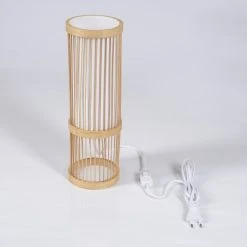 Hofstein Misa Tischleuchte Holz hell, 1-flammig -Günstiges Tischlampen Geschäft misa tischleuchte h3409190 4