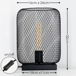 Hofstein Moholm Tischleuchte Schwarz, 1-flammig -Günstiges Tischlampen Geschäft moholm tischleuchte h3362051 1