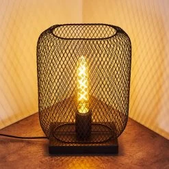 Hofstein Moholm Tischleuchte Schwarz, 1-flammig -Günstiges Tischlampen Geschäft moholm tischleuchte h3370216 13