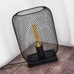 Hofstein Moholm Tischleuchte Schwarz, 1-flammig -Günstiges Tischlampen Geschäft moholm tischleuchte h3370216 5