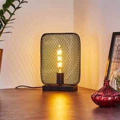 Hofstein Moholm Tischleuchte Schwarz, 1-flammig -Günstiges Tischlampen Geschäft moholm tischleuchte h3370216 7