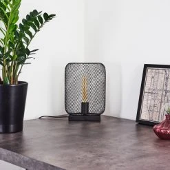 Hofstein Moholm Tischleuchte Schwarz, 1-flammig -Günstiges Tischlampen Geschäft moholm tischleuchte h3370216 8