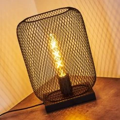 Hofstein Moholm Tischleuchte Schwarz, 1-flammig -Günstiges Tischlampen Geschäft moholm tischleuchte h3370216 9