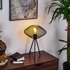 Hofstein Moholm Tischleuchte Schwarz, 1-flammig -Günstiges Tischlampen Geschäft moholm tischleuchte h3412541 6