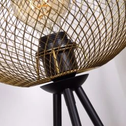 Hofstein Moholm Tischleuchte Schwarz, 1-flammig -Günstiges Tischlampen Geschäft moholm tischleuchte h3453889 5