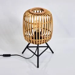 Hofstein Mongolei Tischleuchte Schwarz, 1-flammig -Günstiges Tischlampen Geschäft mongolei tischleuchte h3386972 7