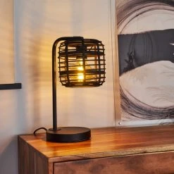 Hofstein Mongolei Tischleuchte Schwarz, 1-flammig 29 Hofstein Mongolei Tischleuchte Schwarz, 1-flammig -Günstiges Tischlampen Geschäft mongolei tischleuchte h3387733 11