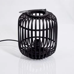 Hofstein Mongolei Tischleuchte Schwarz, 1-flammig -Günstiges Tischlampen Geschäft mongolei tischleuchte h3396087 7