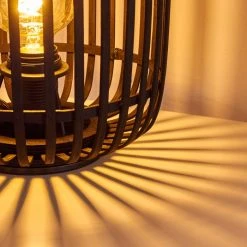 Hofstein Mongolei Tischleuchte Schwarz, 1-flammig -Günstiges Tischlampen Geschäft mongolei tischleuchte h3396087 9