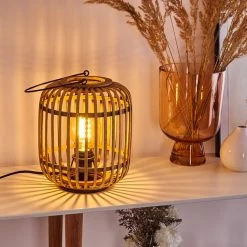 Hofstein Mongolei Tischleuchte Schwarz, 1-flammig -Günstiges Tischlampen Geschäft mongolei tischleuchte h3396124 10