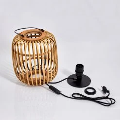 Hofstein Mongolei Tischleuchte Schwarz, 1-flammig -Günstiges Tischlampen Geschäft mongolei tischleuchte h3396124 4