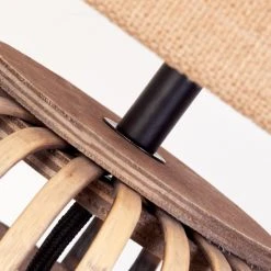 Hofstein Mongolei Tischleuchte Naturfarben, 1-flammig 17 Hofstein Mongolei Tischleuchte Naturfarben, 1-flammig -Günstiges Tischlampen Geschäft mongolei tischleuchte h3567197 5