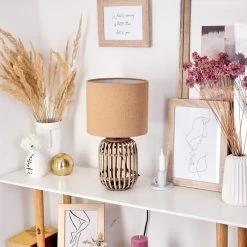 Hofstein Mongolei Tischleuchte Naturfarben, 1-flammig 21 Hofstein Mongolei Tischleuchte Naturfarben, 1-flammig -Günstiges Tischlampen Geschäft mongolei tischleuchte h3567197 9