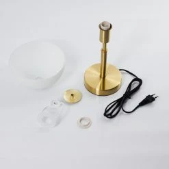 Hofstein Montecristo Tischleuchte Messing, 1-flammig -Günstiges Tischlampen Geschäft montecristo tischleuchte h3382080 4