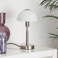 Hofstein Montecristo Tischleuchte Nickel-Matt, 1-flammig -Günstiges Tischlampen Geschäft montecristo tischleuchte h3387672 5