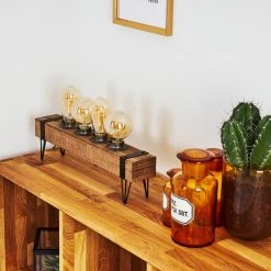 Hofstein Montgomery Tischleuchte Schwarz, Holz hell, 4-flammig 27 Hofstein Montgomery Tischleuchte Schwarz, Holz hell, 4-flammig -Günstiges Tischlampen Geschäft montgomery tischleuchte h3368619 10