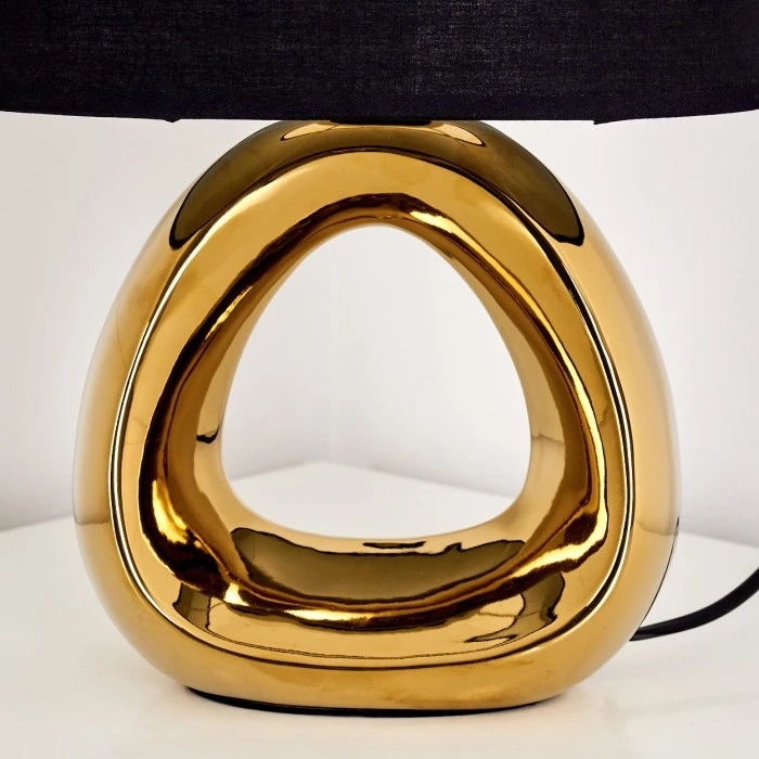 Hofstein Morcote Tischleuchte Gold, 1-flammig 13 Hofstein Morcote Tischleuchte Gold, 1-flammig – Bild 11