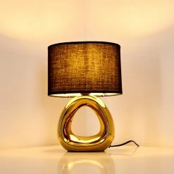 Hofstein Morcote Tischleuchte Gold, 1-flammig 31 Hofstein Morcote Tischleuchte Gold, 1-flammig -Günstiges Tischlampen Geschäft morcote tischleuchte h3282472 do1 11