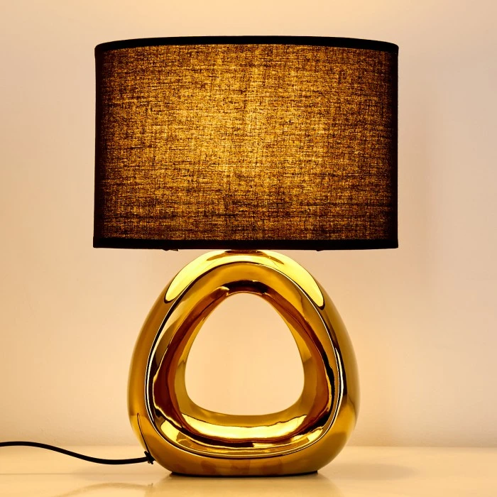 Hofstein Morcote Tischleuchte Gold, 1-flammig 18 Hofstein Morcote Tischleuchte Gold, 1-flammig – Bild 16