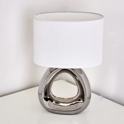 Hofstein Morcote Tischleuchte Chrom, 1-flammig -Günstiges Tischlampen Geschäft morcote tischleuchte h3282519 do1 5