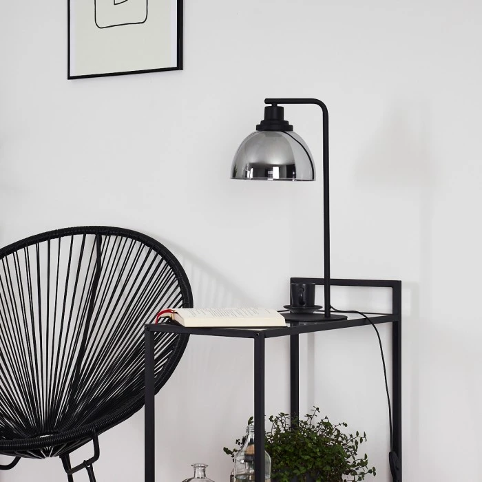 Hofstein Morzine Tischleuchte Schwarz, 1-flammig 14 Hofstein Morzine Tischleuchte Schwarz, 1-flammig – Bild 12