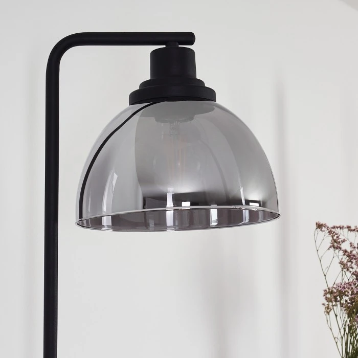 Hofstein Morzine Tischleuchte Schwarz, 1-flammig 8 Hofstein Morzine Tischleuchte Schwarz, 1-flammig – Bild 6