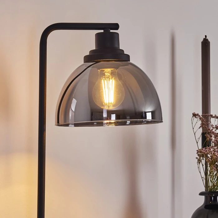 Hofstein Morzine Tischleuchte Schwarz, 1-flammig 10 Hofstein Morzine Tischleuchte Schwarz, 1-flammig – Bild 8