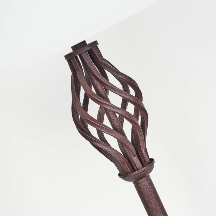 Hofstein Mosquerito Tischleuchte Rostfarben, 2-flammig 5 Hofstein Mosquerito Tischleuchte Rostfarben, 2-flammig – Bild 3