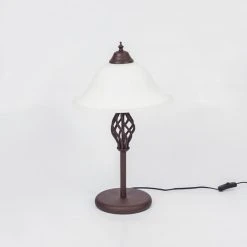 Hofstein Mosquerito Tischleuchte Rostfarben, 2-flammig 21 Hofstein Mosquerito Tischleuchte Rostfarben, 2-flammig -Günstiges Tischlampen Geschäft mosquerito tischleuchte h3577080 7