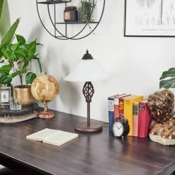 Hofstein Mosquerito Tischleuchte Rostfarben, 2-flammig 23 Hofstein Mosquerito Tischleuchte Rostfarben, 2-flammig -Günstiges Tischlampen Geschäft mosquerito tischleuchte h3577080 9