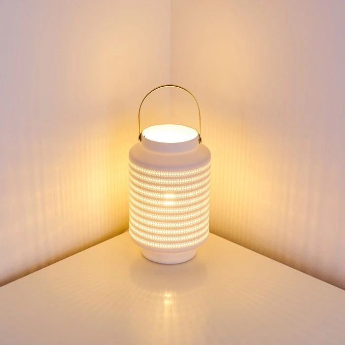 Hofstein Nakajima Tischleuchte Weiß, 1-flammig 14 Hofstein Nakajima Tischleuchte Weiß, 1-flammig – Bild 12