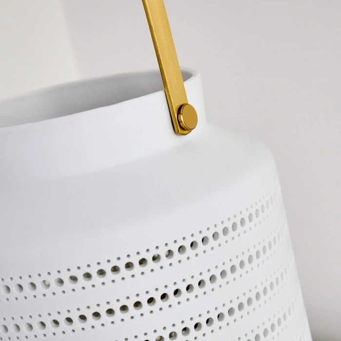 Hofstein Nakajima Tischleuchte Weiß, 1-flammig 15 Hofstein Nakajima Tischleuchte Weiß, 1-flammig – Bild 13