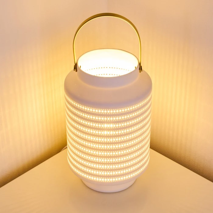 Hofstein Nakajima Tischleuchte Weiß, 1-flammig 10 Hofstein Nakajima Tischleuchte Weiß, 1-flammig – Bild 8