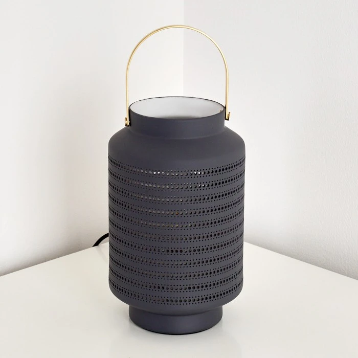 Hofstein Nakajima Tischleuchte Schwarz, Weiß, 1-flammig 6 Hofstein Nakajima Tischleuchte Schwarz, Weiß, 1-flammig – Bild 4