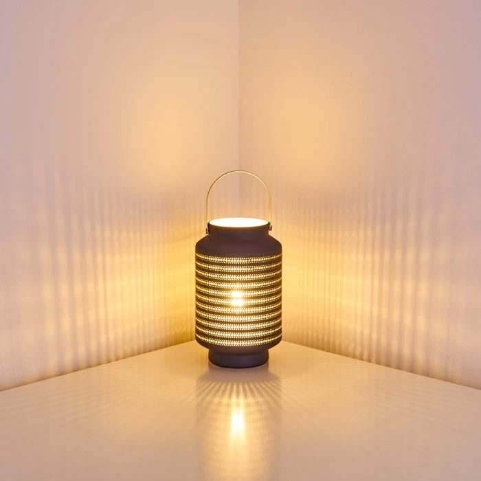 Hofstein Nakajima Tischleuchte Schwarz, Weiß, 1-flammig 7 Hofstein Nakajima Tischleuchte Schwarz, Weiß, 1-flammig – Bild 5