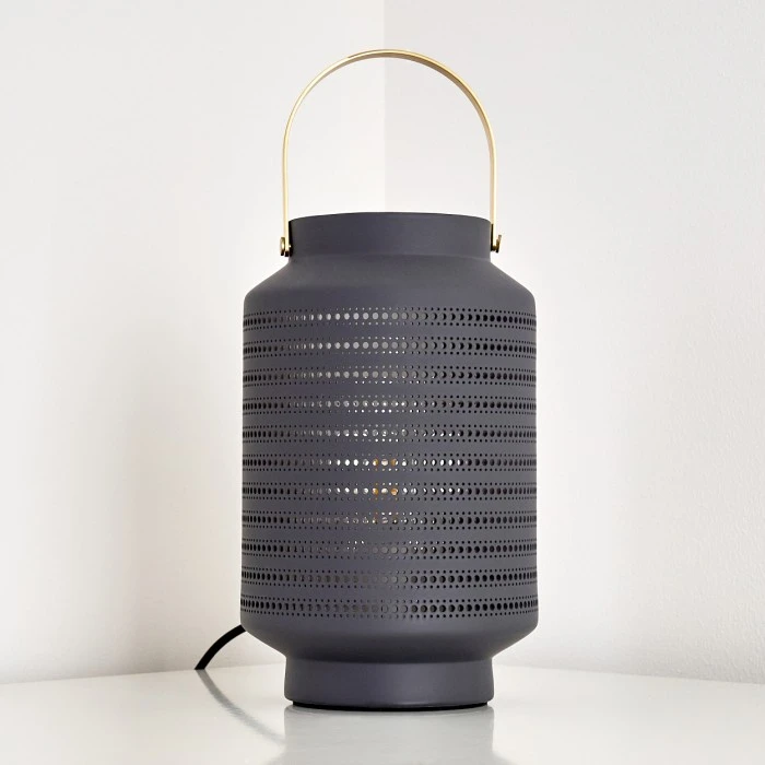 Hofstein Nakajima Tischleuchte Schwarz, Weiß, 1-flammig 11 Hofstein Nakajima Tischleuchte Schwarz, Weiß, 1-flammig – Bild 9